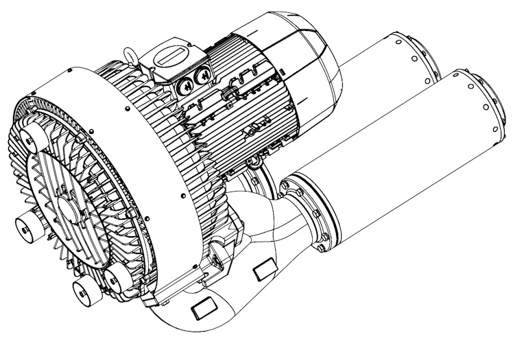 SKV mit 2050 m³/h