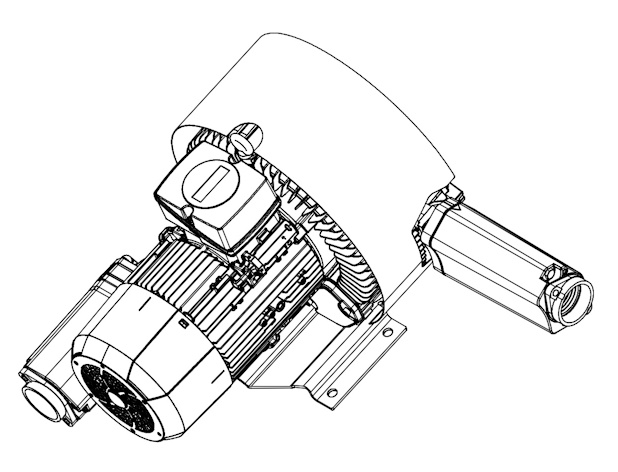 SKV mit 230 m³/h