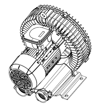 SKV mit 318 m³/h