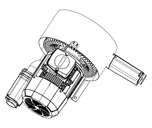 SKV mit 320 m³/h