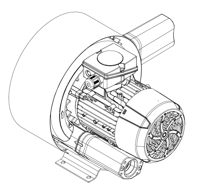 SKV mit 120 m³/h