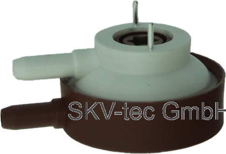 Druckschalter PSW-A6 neue Ausführung Seitenansicht 180 mbar, Schließer